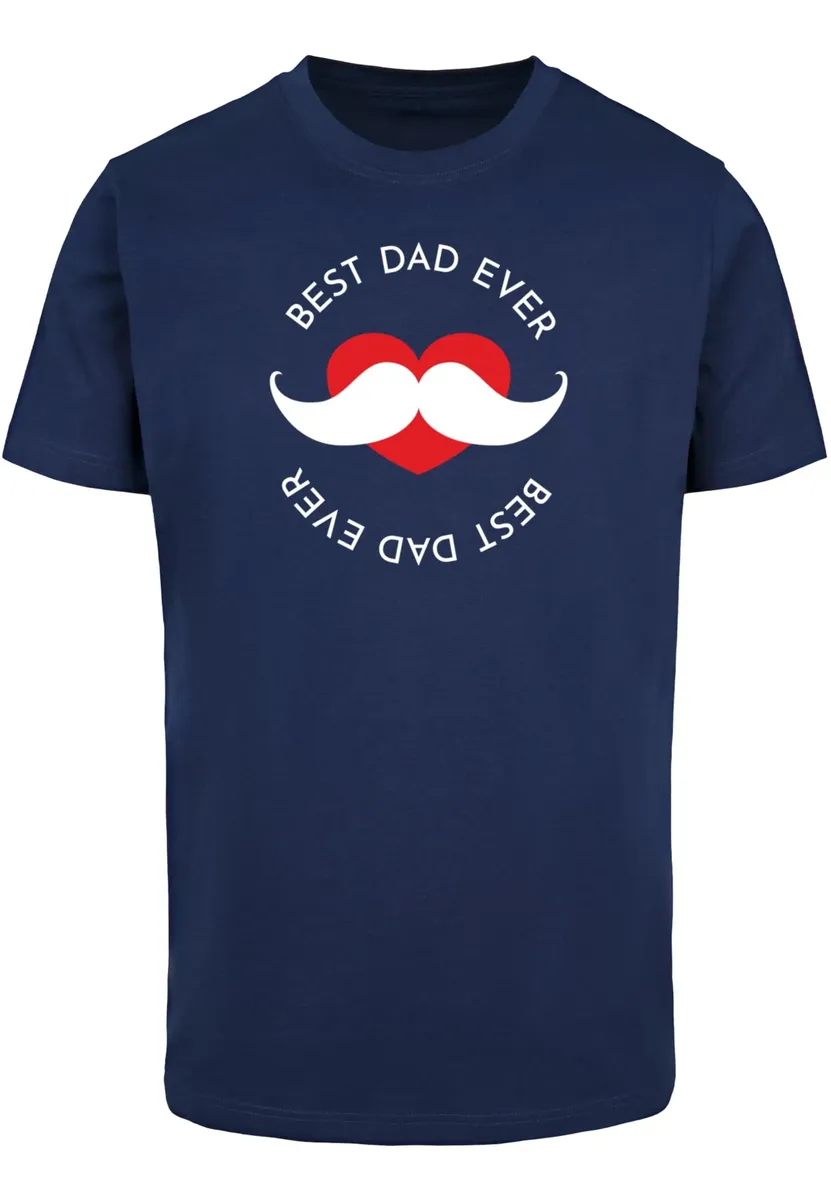

Футболка Merchcode " Merchcode Men's Fathers Day - Футболка Best Dad с круглым вырезом", синий
