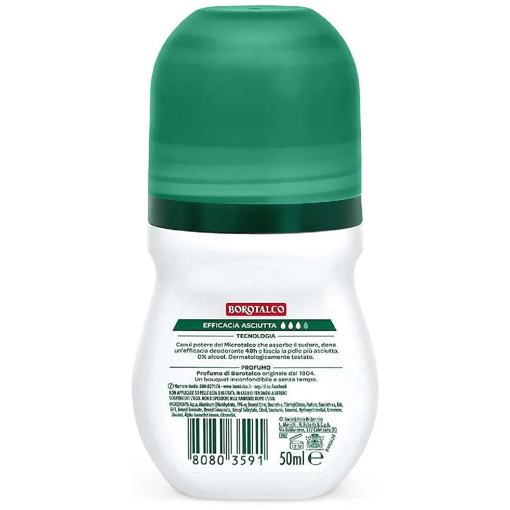 Дезодорант-ролик «Original Talc Scent» от BOROTALCO ROBERTS Borotalco — фото 2