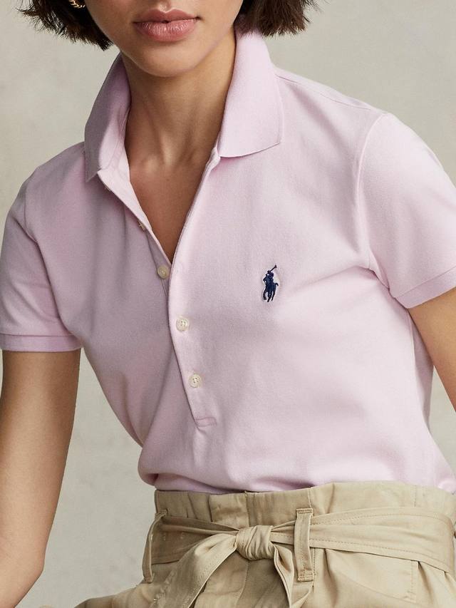 Поло Julie Slim Fit Ralph Lauren, Country Club Pink — фото 2