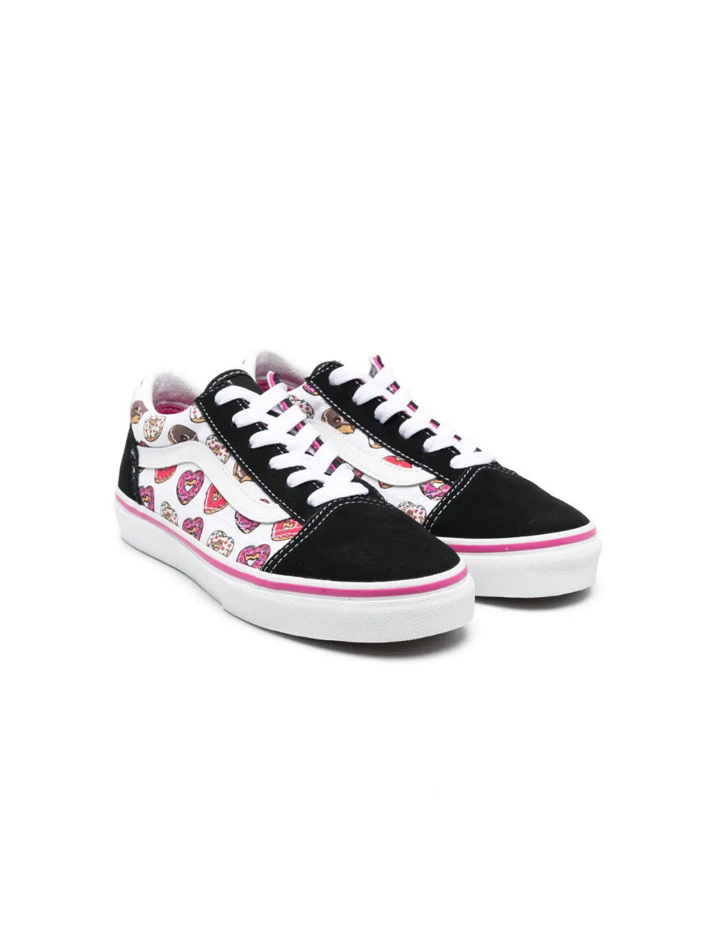 

Кеды Love Vans Old Skool с принтом Vans Kids, белый