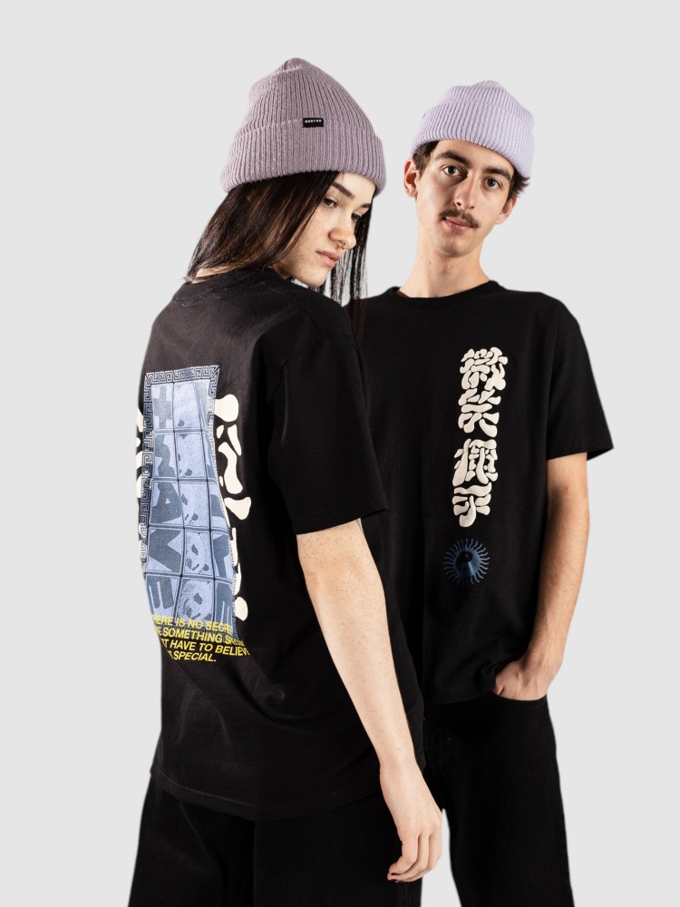 

Футболка Smile And Wave Zawir T-Shirt, black, Черный, Футболка Smile And Wave Zawir T-Shirt, black