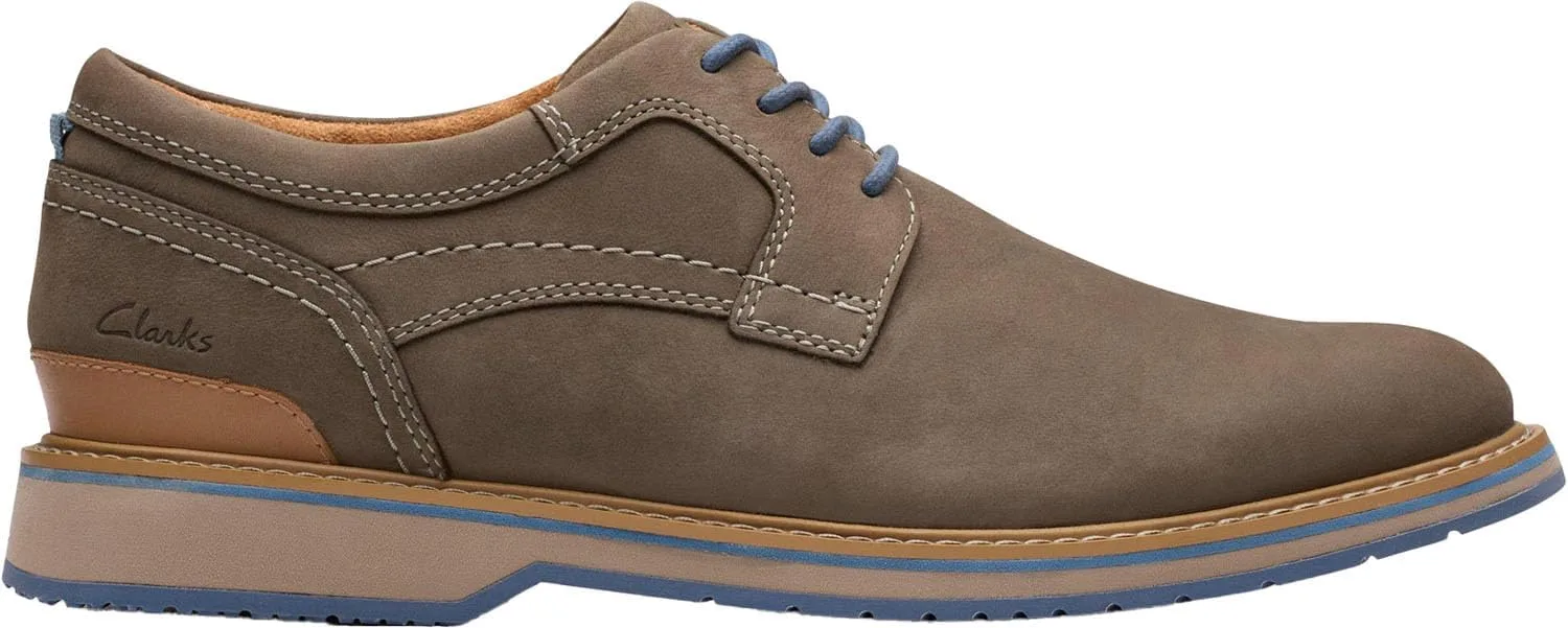 Мужские кроссовки Clarks Monahan PlainOxford, серый