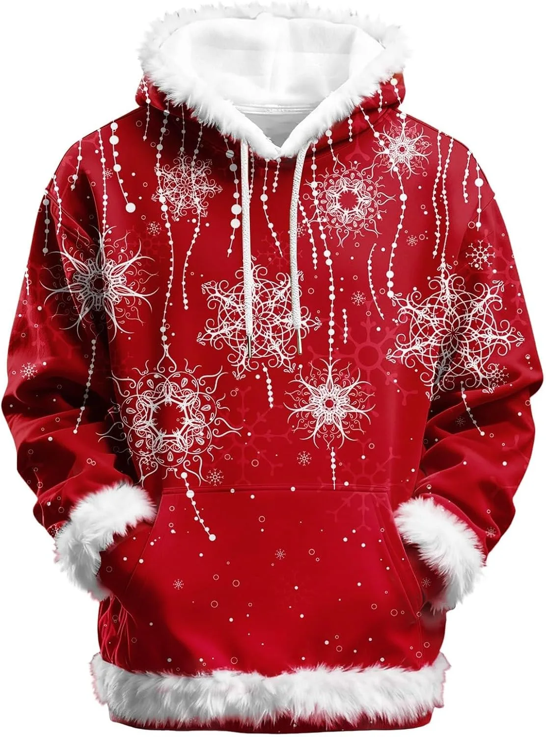 

Ugly Christmas Hoodies для мужчин с длинным рукавом и забавным рождественским принтом aihihe