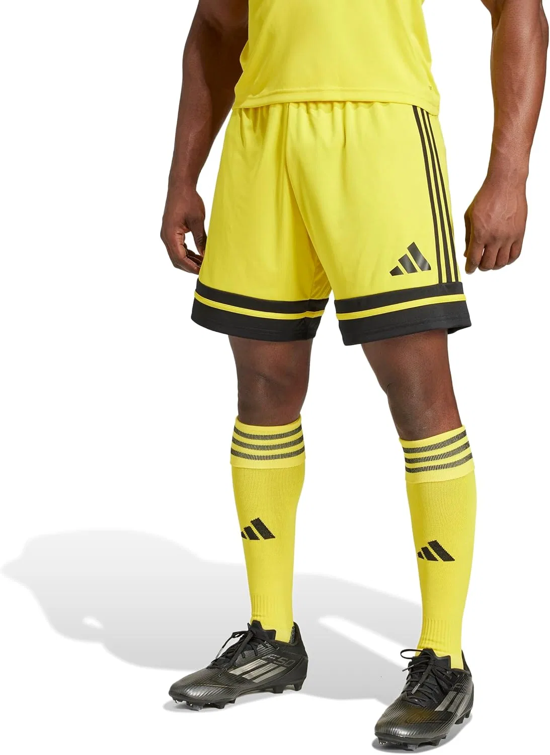 Шорты для активного отдыха adidas Squadra25, Team Yellow/Black — фото 2