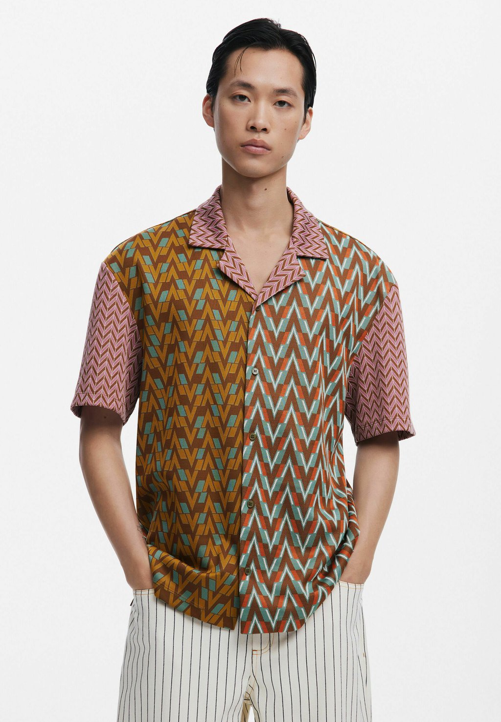 

Рубашка Desigual, коричневый