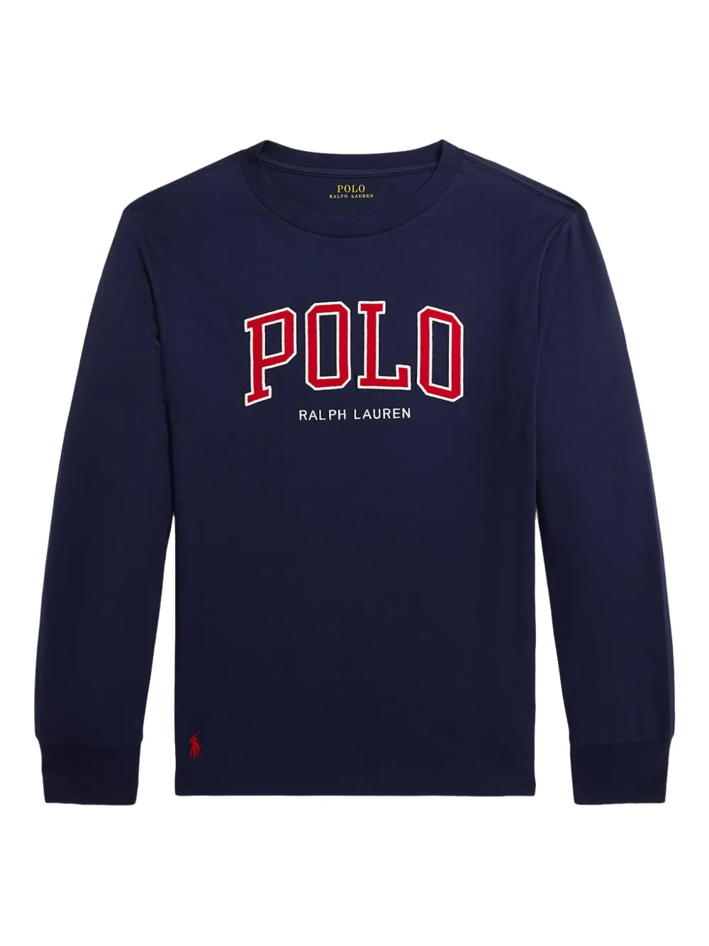 

Хлопковая толстовка POLO RALPH LAUREN KIDS, синий