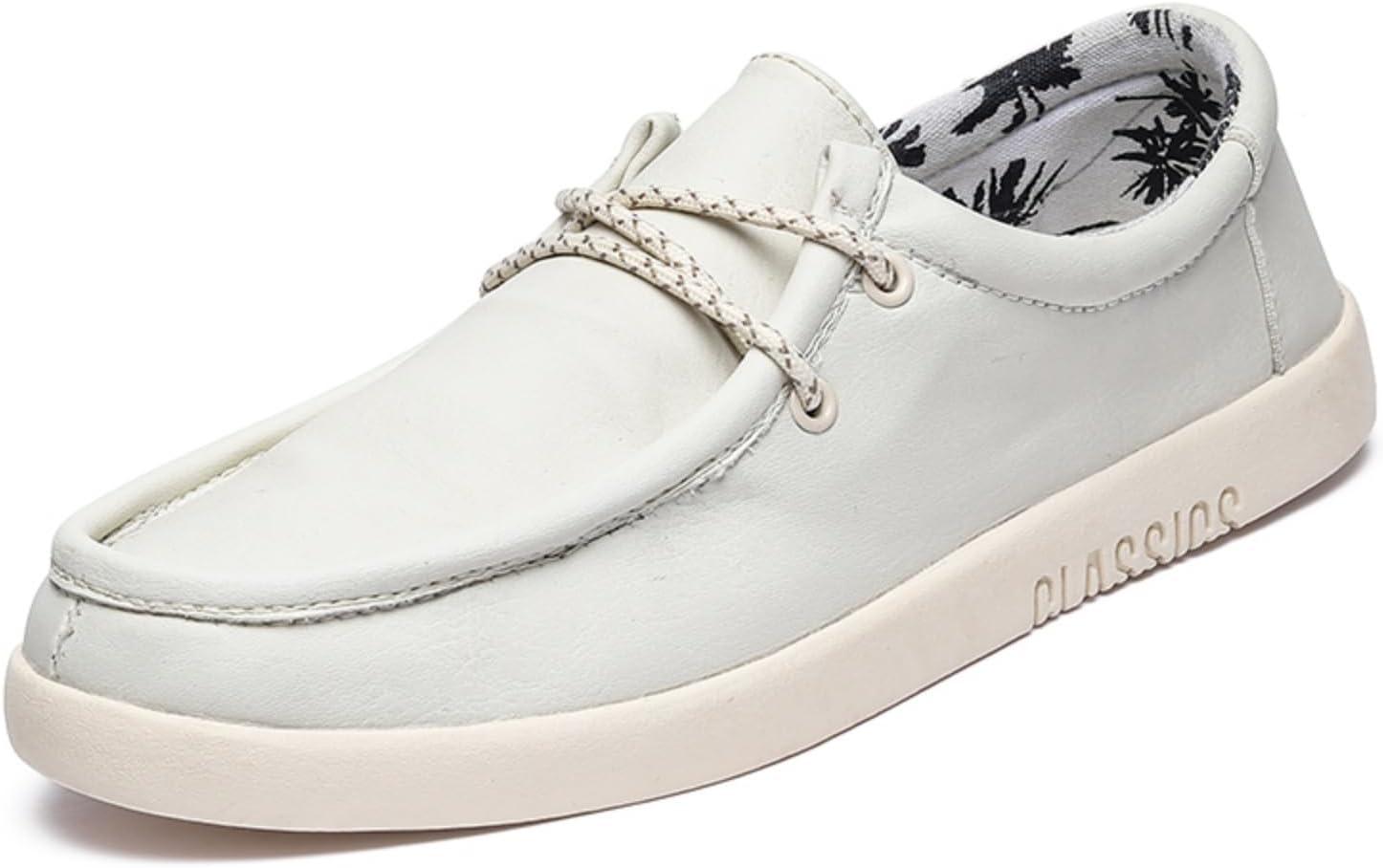 

Мягкие повседневные лоферы с плоской подошвой на шнуровке Qwuieoin, серый