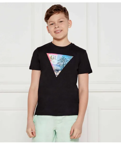 

Футболка Regular fit Guess, черный
