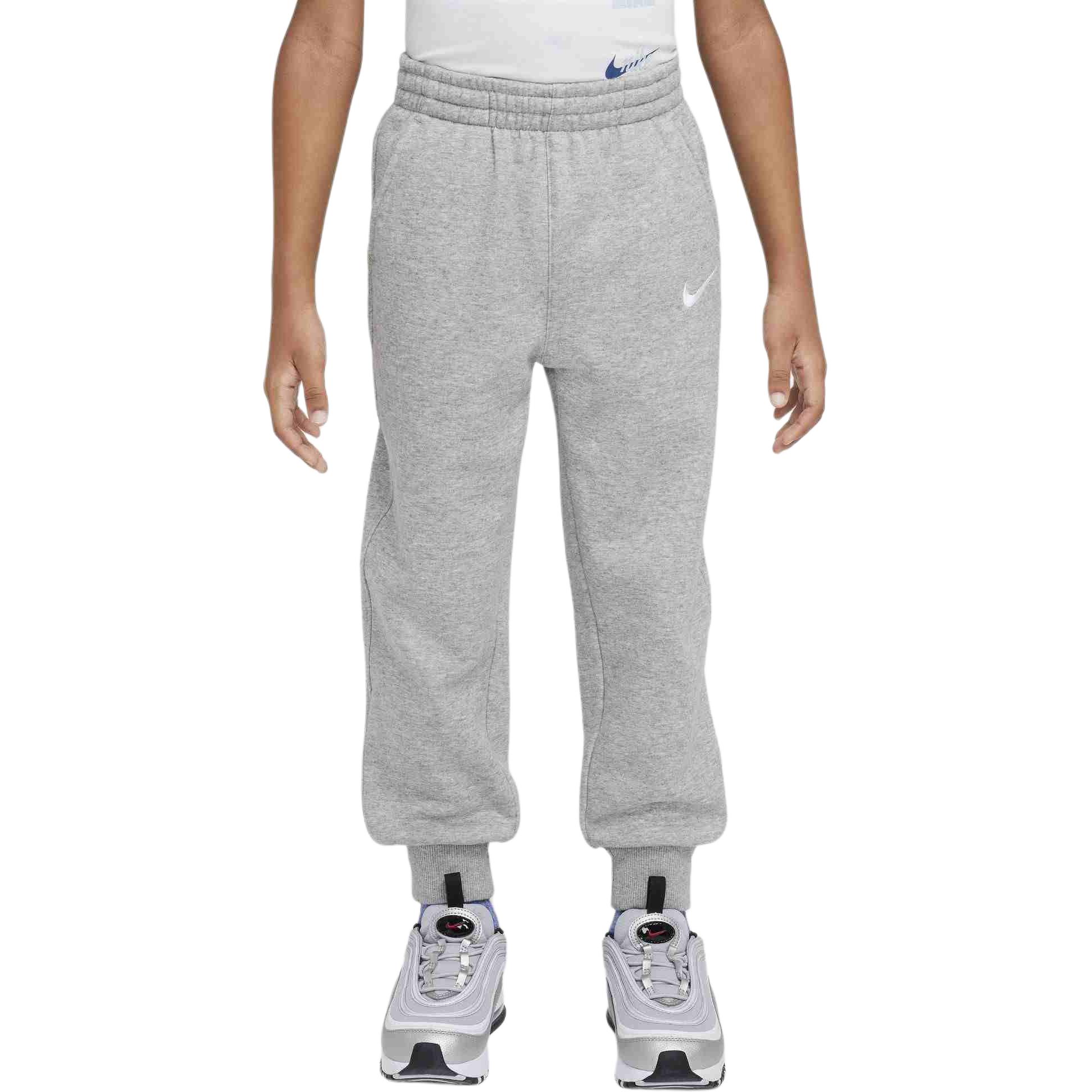 

Детские вязаные спортивные штаны для детей 3-7 лет dark gray Nike, темно-серый