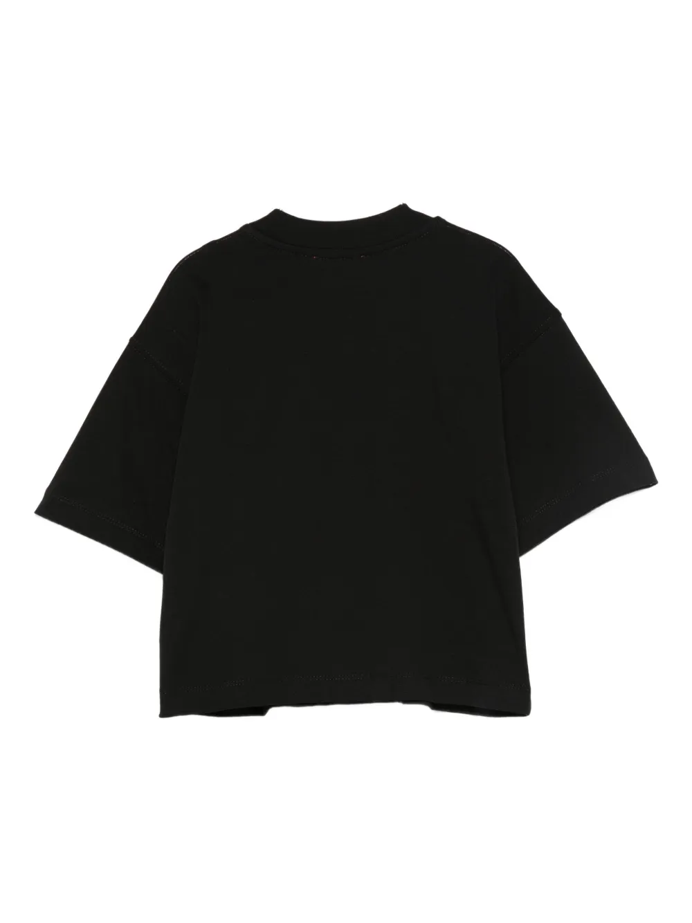 Футболка с вышитым логотипом Tixan Diesel Kids, черный — фото 2