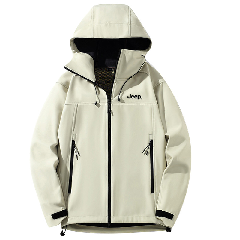 

Куртка Unisex Hooded Moderate Soft Shell Jeep, светло-xī зеленый