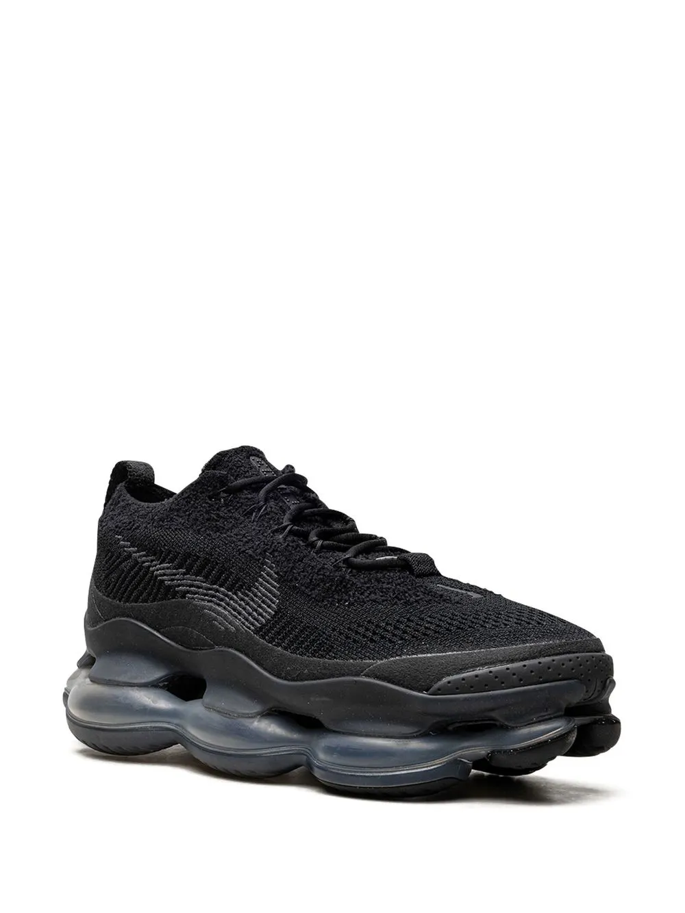 Кроссовки Air Max Scorpion Flyknit Triple Black Nike, черный — фото 2