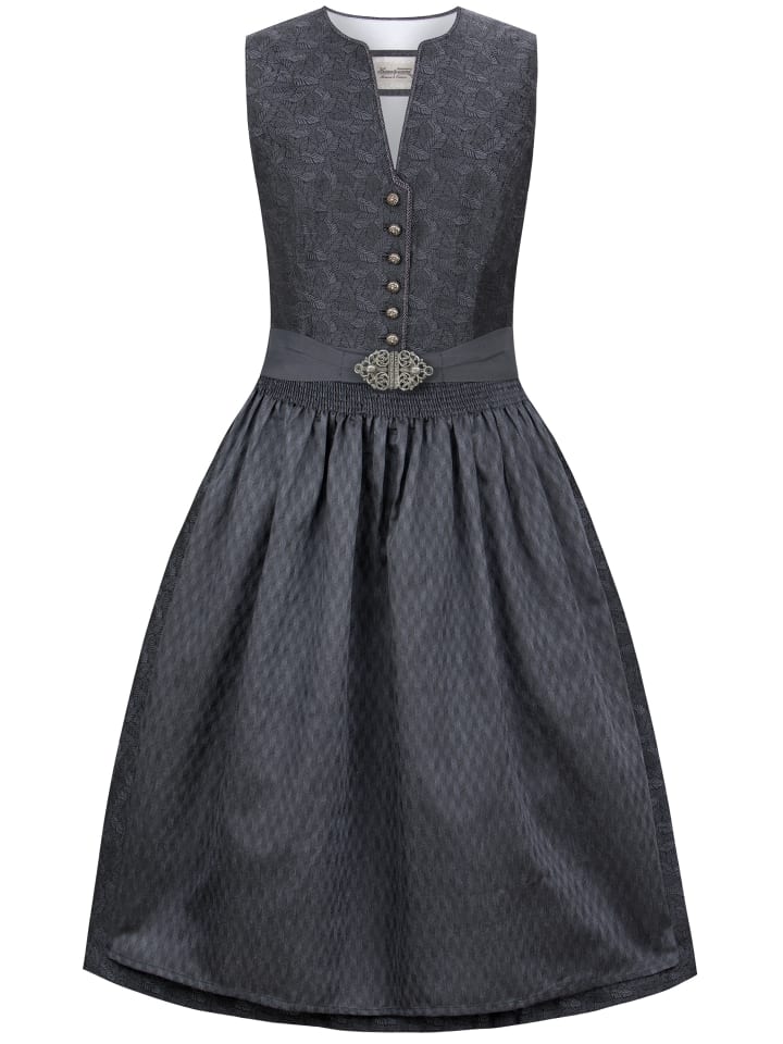 

Дирндли Stockerpoint Enna серого цвета