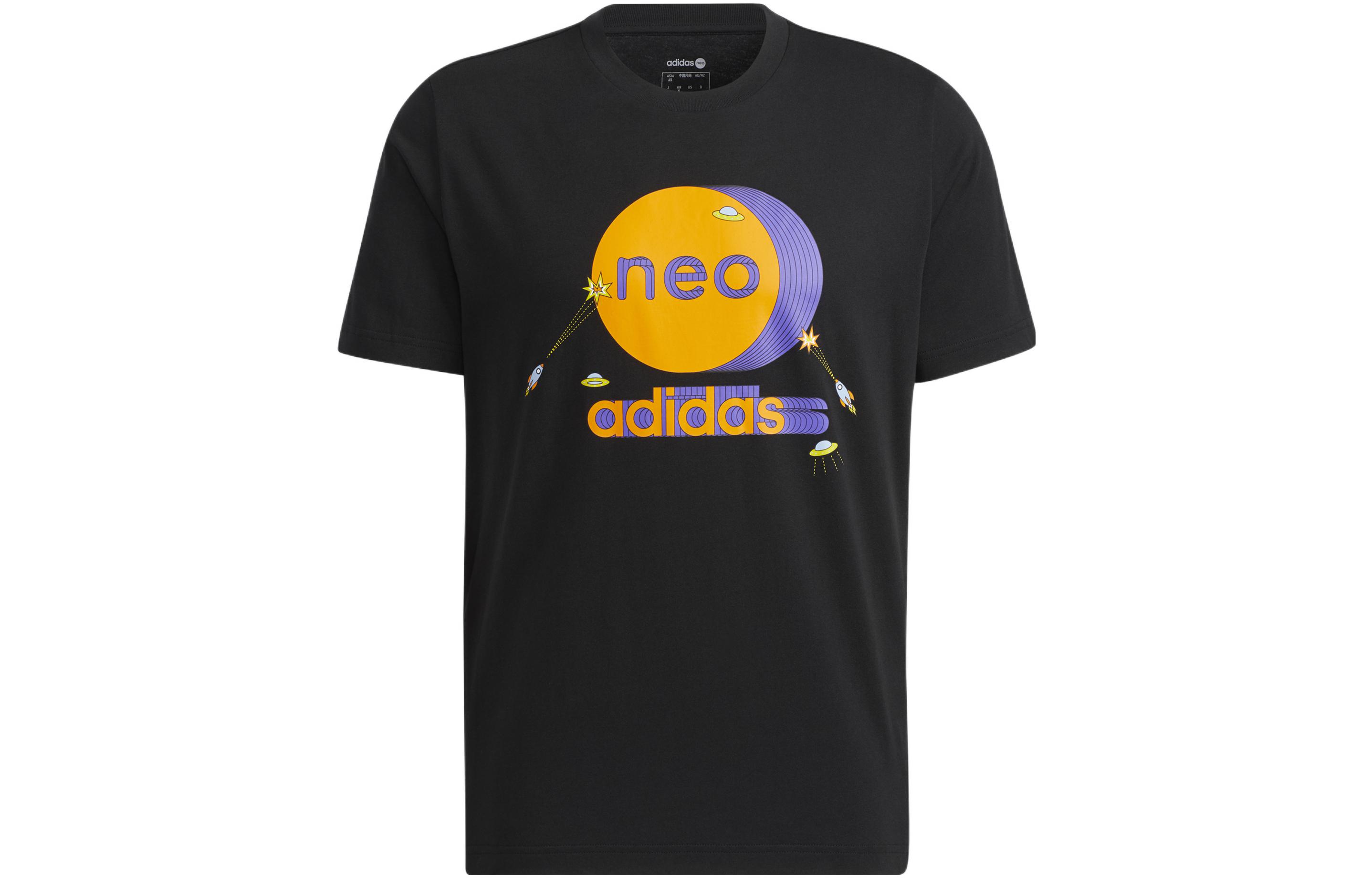 

Adidas Neo Футболка мужская черная
