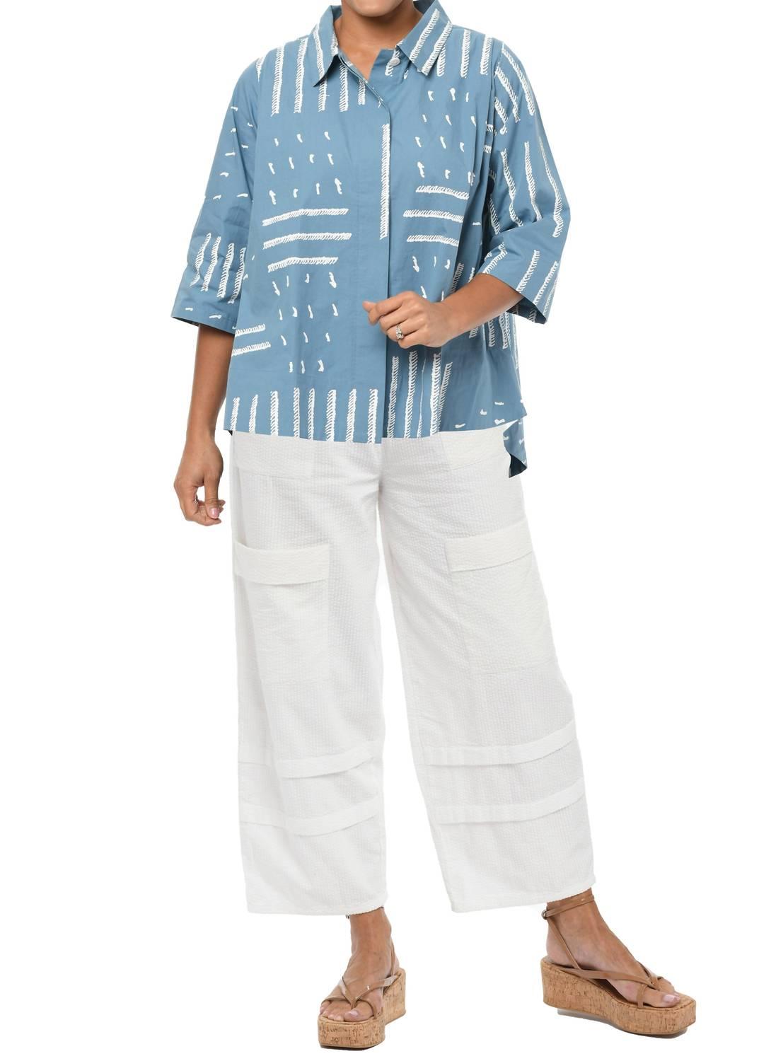 

Алиса Топ в спа-голубых песчаных дюнах Tulip Clothing