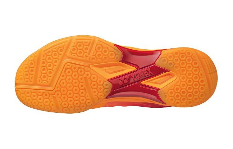 Кроссовки детские Power Cushion Kids с низким верхом Yonex, цвет Orange — фото 3
