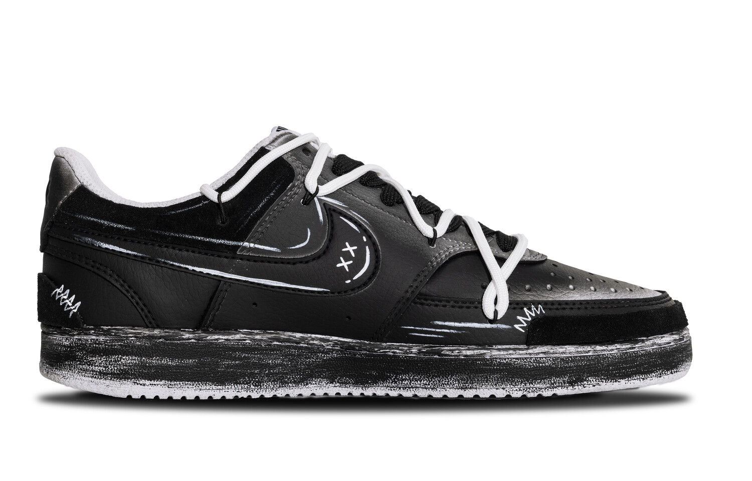 

Мужские кроссовки для скейтбординга Nike Court Vision 1, Black