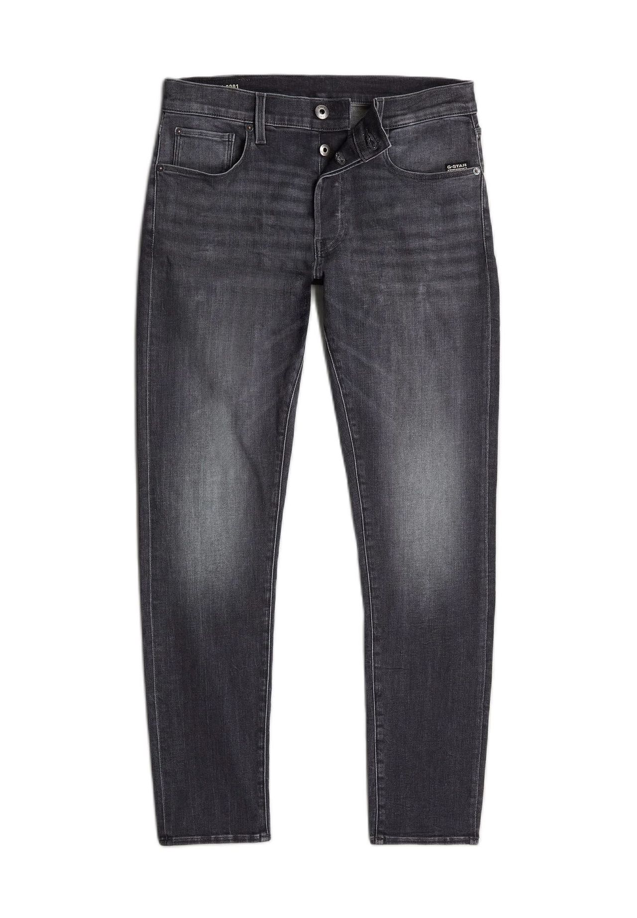 

Джинсы, потертые, облегающие, мужские G-STAR RAW, цвет C239 Faded Black