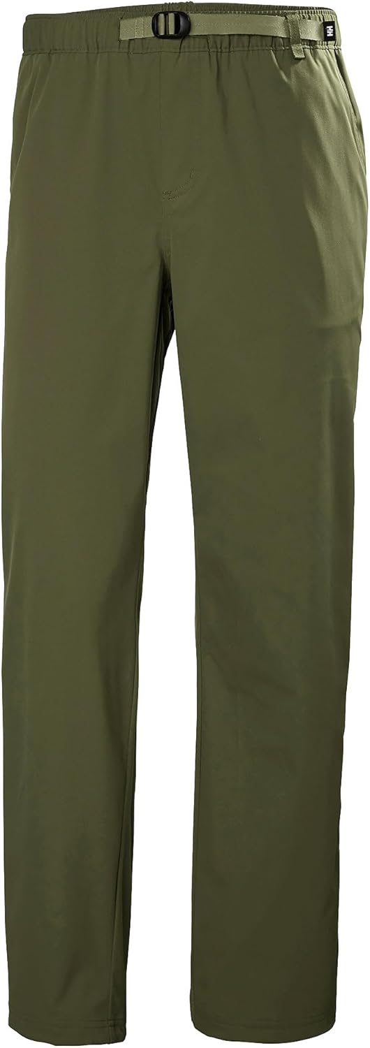 

Штаны для походов Helly-Hansen Holmen Relaxed Pant - мужские, со встроенным поясом, регулируемой талией, скрытым логотипом, 5 карманов Helly Hansen, 431 Utility Green
