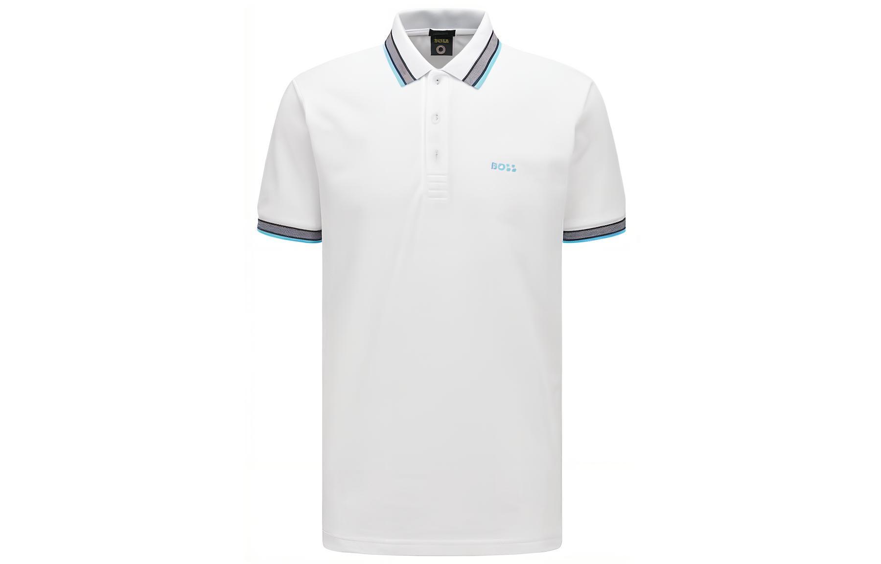 

Футболка поло мужская белая HUGO BOSS