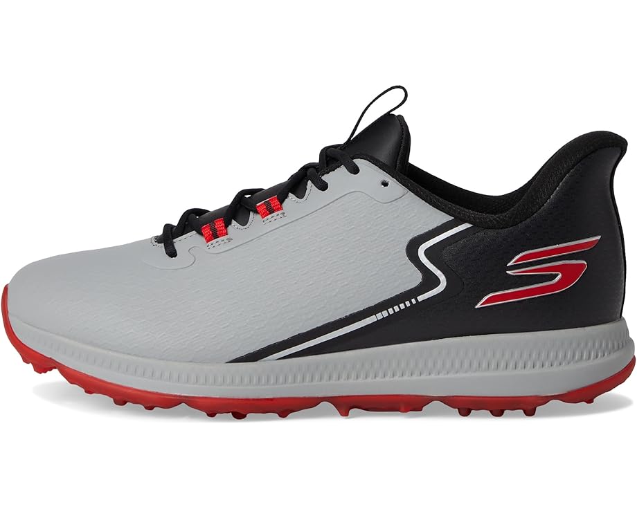 Мужские кроссовки для гольфа Skechers GO GOLF Elite 6 Slip-In Archfit, Charcoal — фото 4