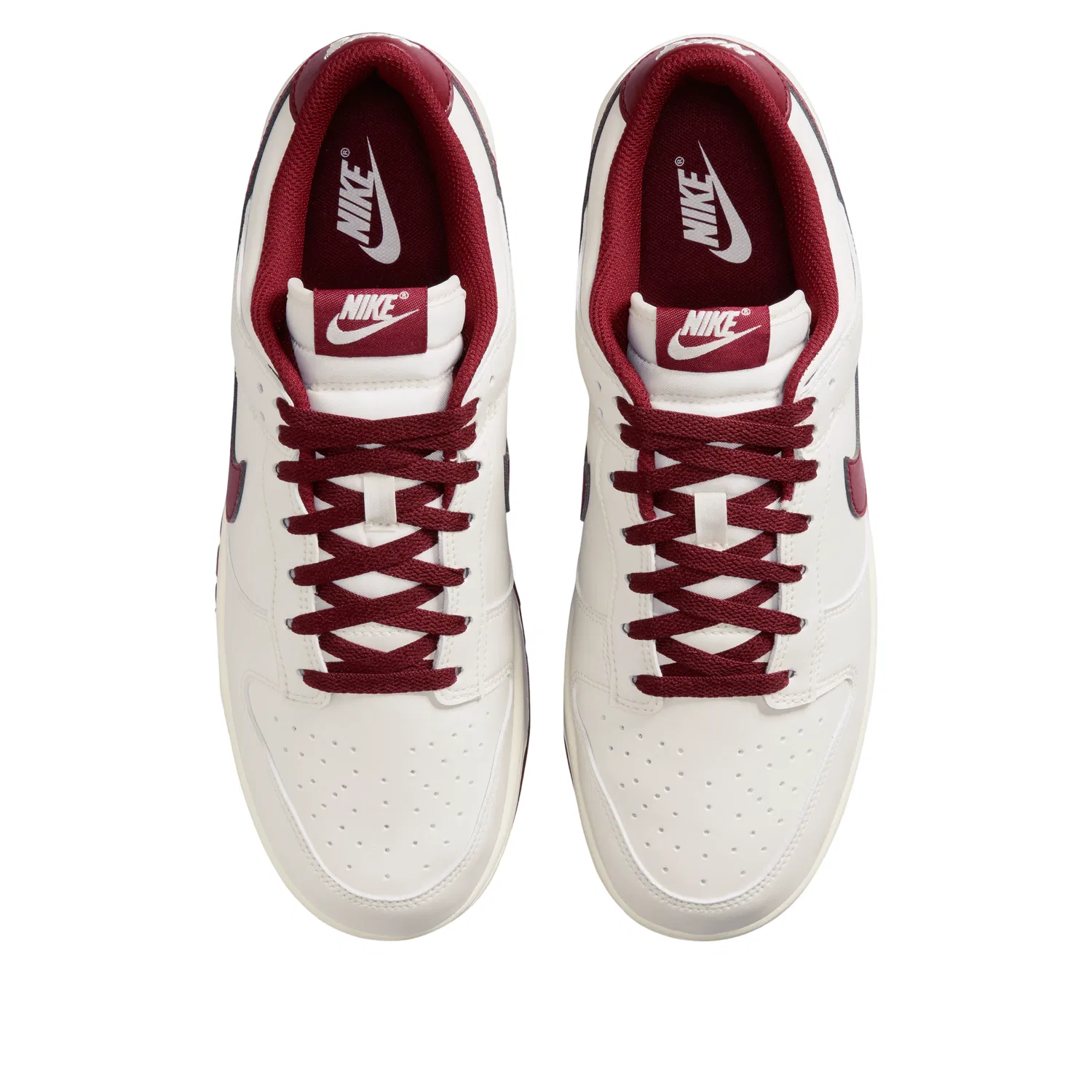 Кроссовки Nike Dunk Low Retro 'Phantom Team Red' HF5441-008, красный — фото 2