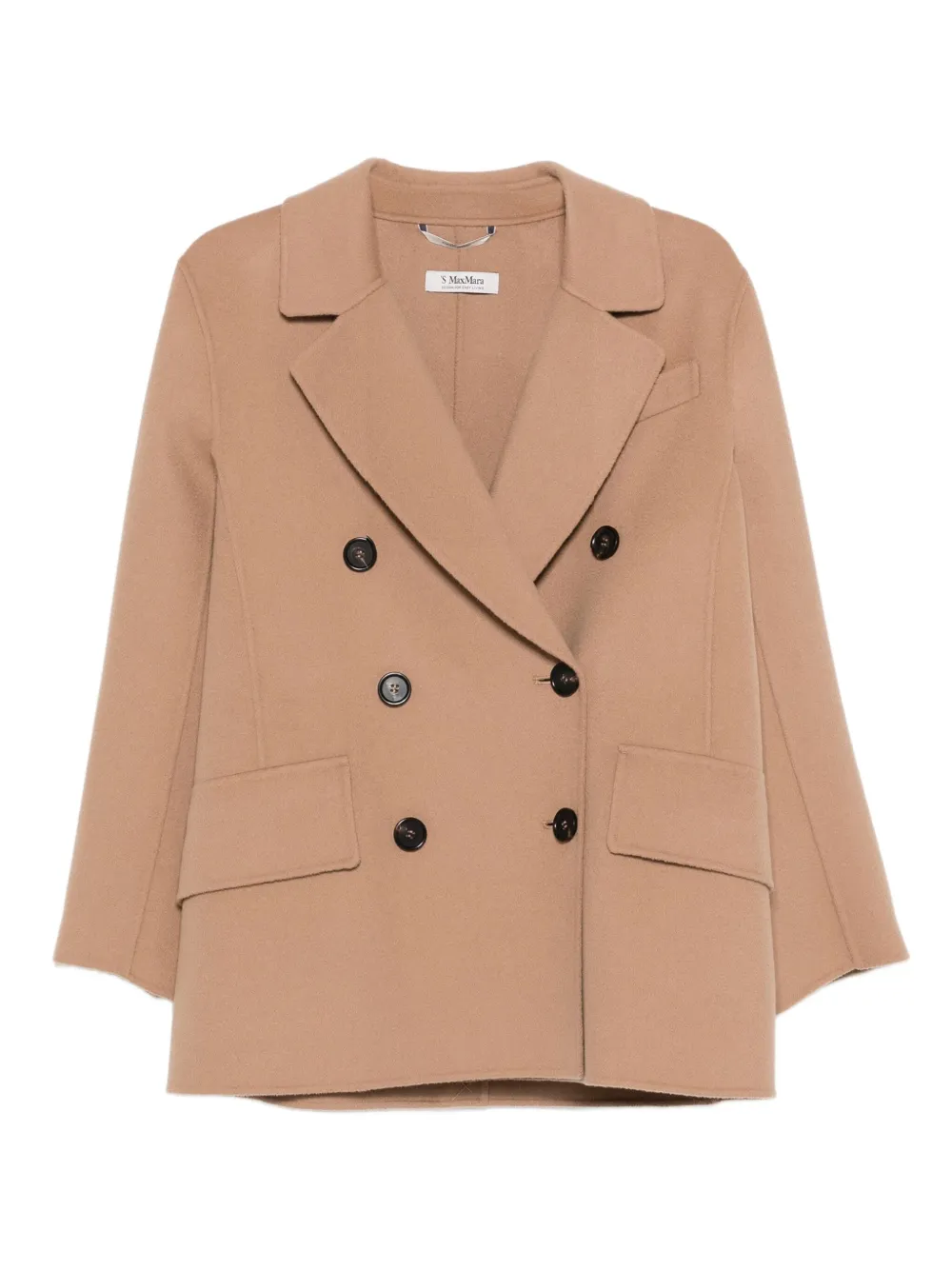 

Двубортное пальто 'S Max Mara, нейтральный
