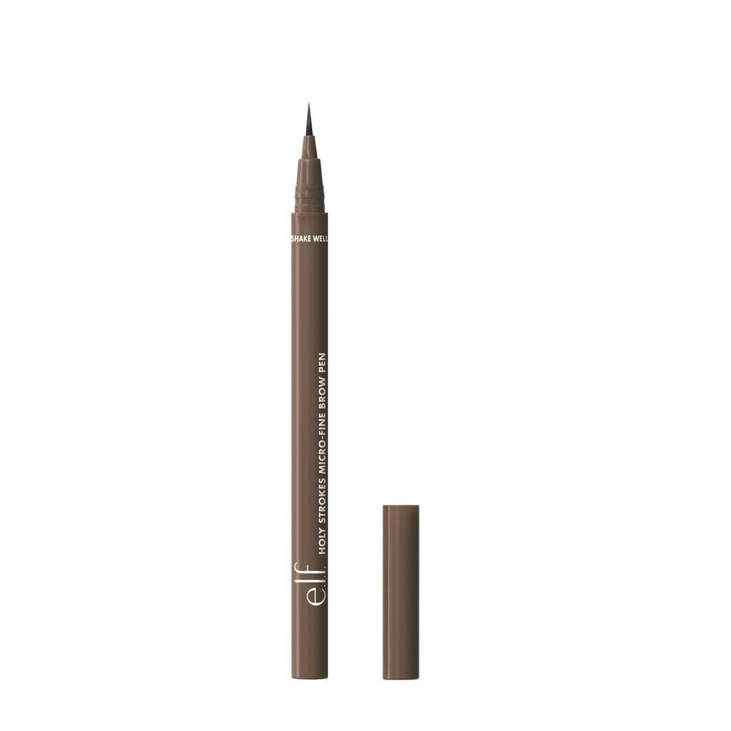 Карандаш для бровей holy strokes micro fine brow pen Elf Cosmetics, taupe, объем 0.7 мл — фото 2