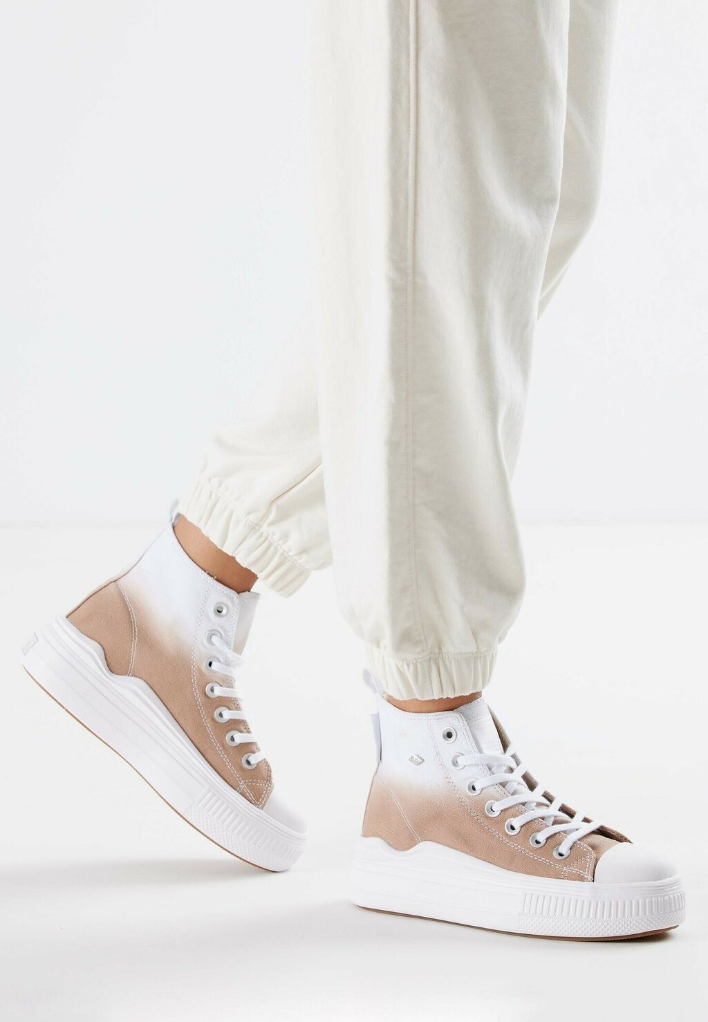 

Высокие кроссовки KAYA FLOW British Knights, цвет taupe gradient