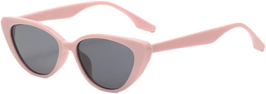 

Винтажные солнцезащитные очки «кошачий глаз» для женщин, узкие очки с высокой заостренной оправой для защиты от УФ-излучения и стильной пластиковой рамкой MAZNVISO, Pink