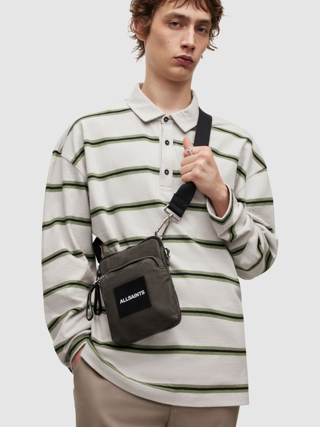 

Сумка AllSaints, черная