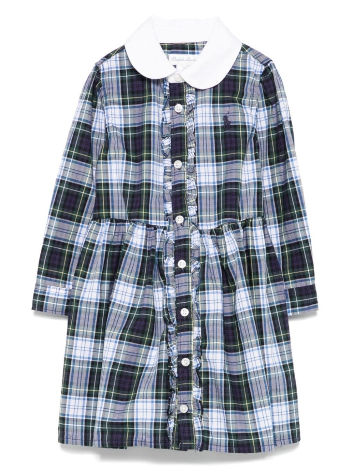 

Платье в клетку Ralph Lauren Kids, синий