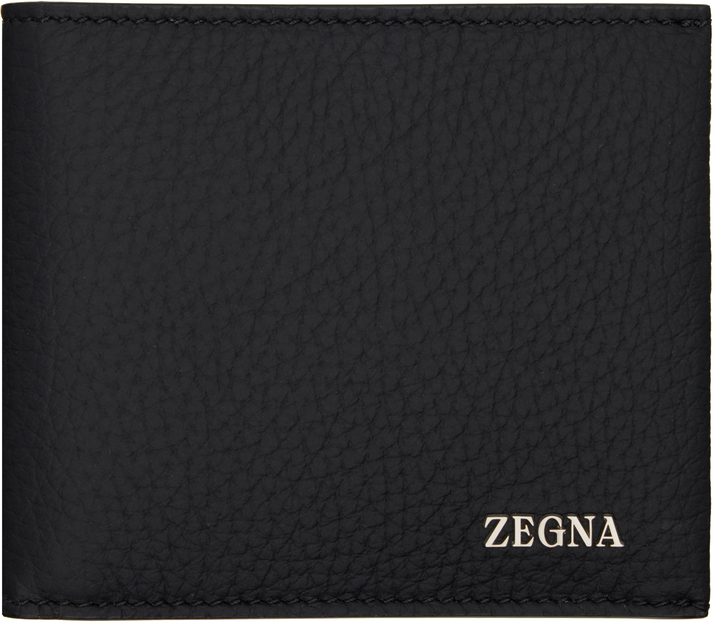 

Кожаный кошелек ZEGNA, черный