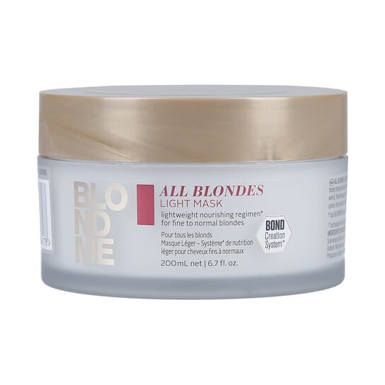 

Легкая маска для волос, 200 мл SCHWARZKOPF, BLONDME, ALL BLONDES, Schwarzkopf Professional