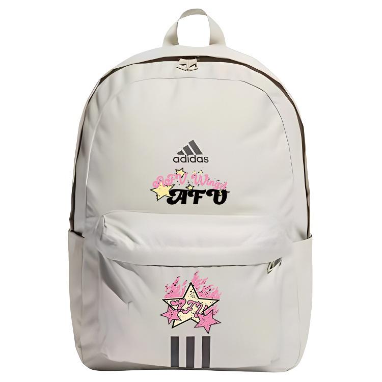 

Adidas Тканевый рюкзак с принтом дракона унисекс светло-серый, Flame Stars