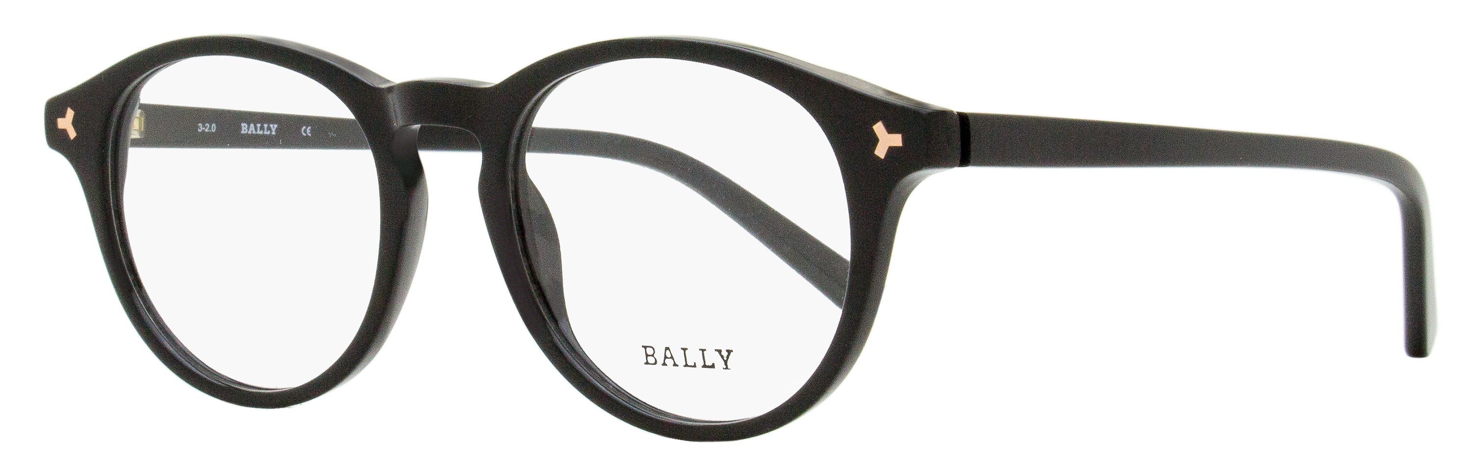 

Овальные очки Bally Unisex BY5032 001 черные 49 мм