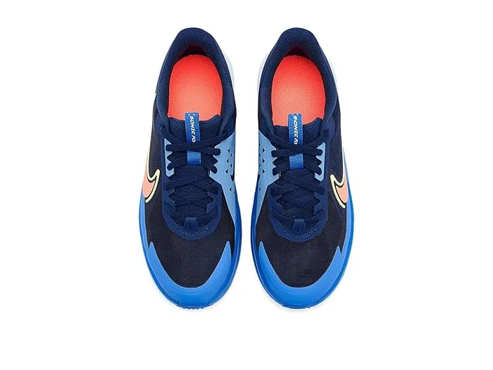 Кроссовки беговые Sonic Fly Nike Kids, Midnight Navy/Hot Lava/Blue Crystal — фото 3
