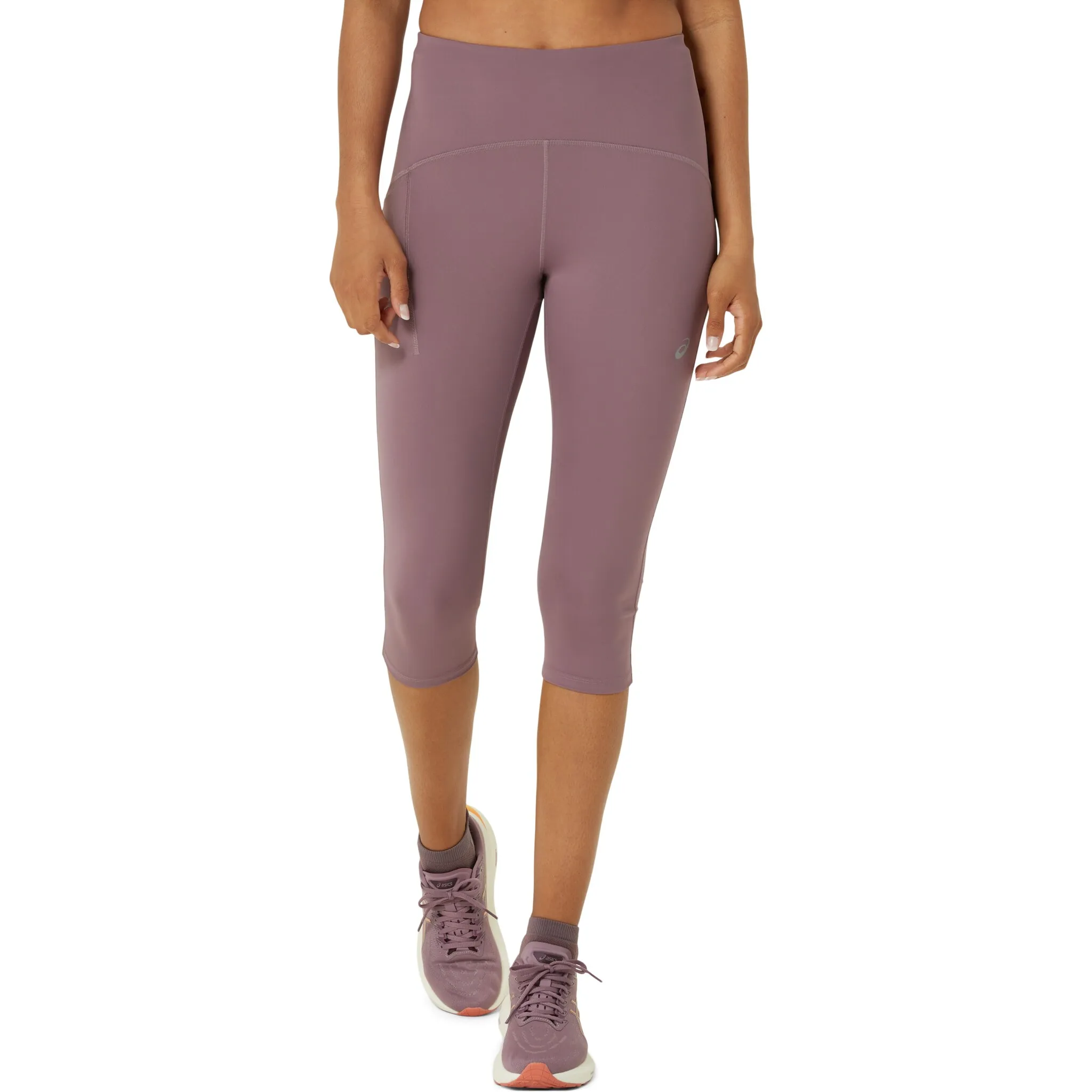 

Беговые брюки Asics "ROAD HIGH WAIST CAPRI TIGHT", лиловый