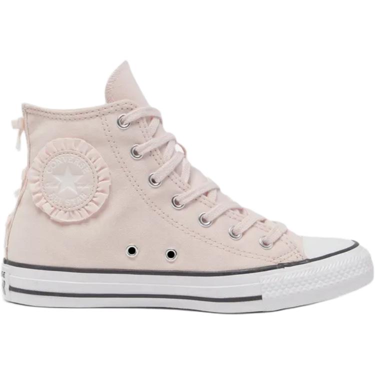 Converse All Star Abrasion Resistant Высокие Детские Повседневные Кроссовки Розовые — фото 2