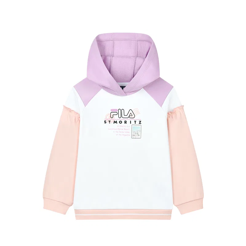 Свитшот детский для детей 3-7 лет FILA KIDS, Dream Lin Purple