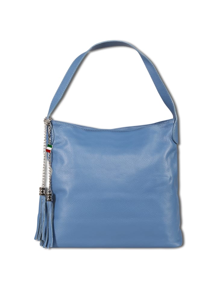 

Сумка через плечо Florence, кожа, цвет: джинсово-синий, примерно 40 см Florence