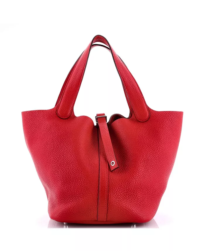 

Сумка MM Picotin Lock Bag Clemence Pre-Owned HERMÉS, красный