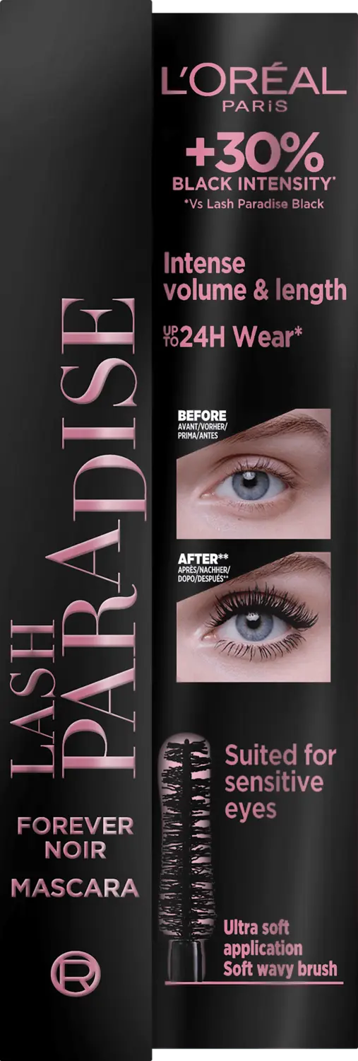 

Тушь для ресниц L'ORÉAL PARiS Mascara Lash Paradise Forever Noir, 6,4 ml