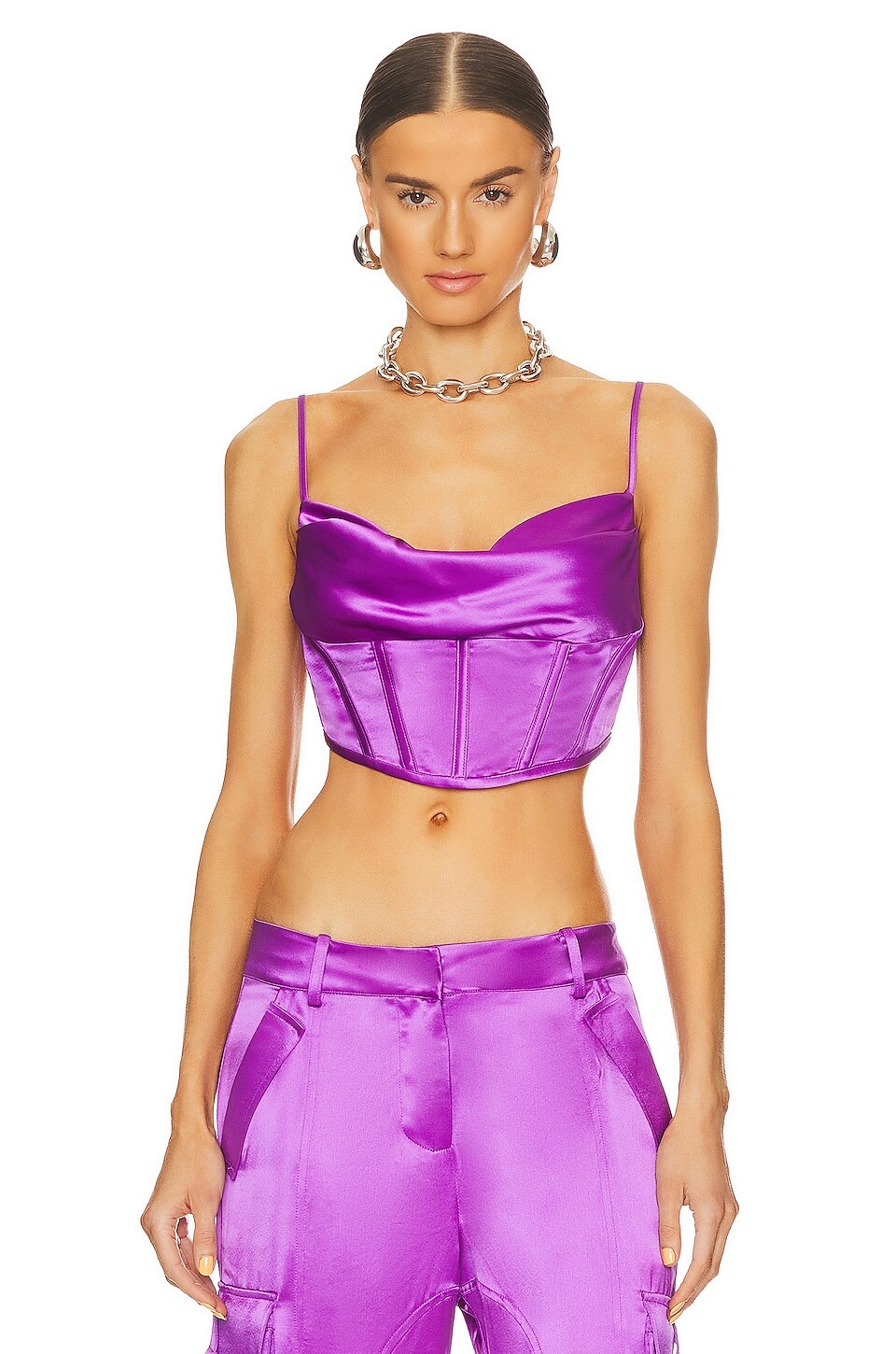 

Топ retrofete Celia, цвет Orchid Purple