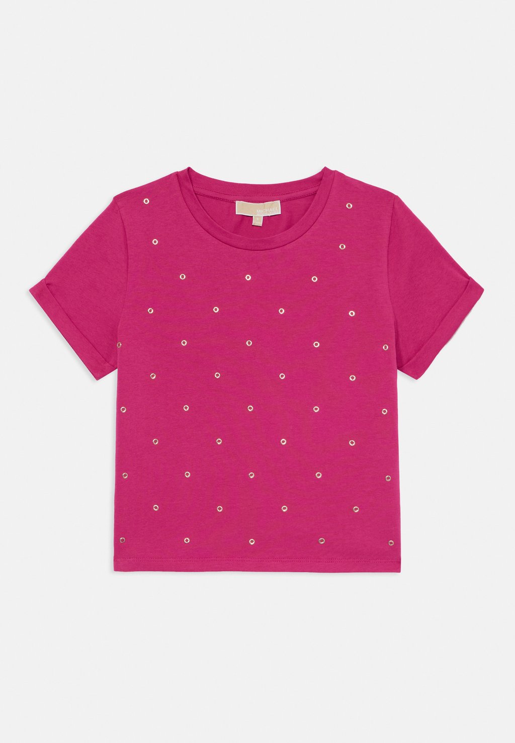 

Футболка с принтом Michael Kors Kids, черничный
