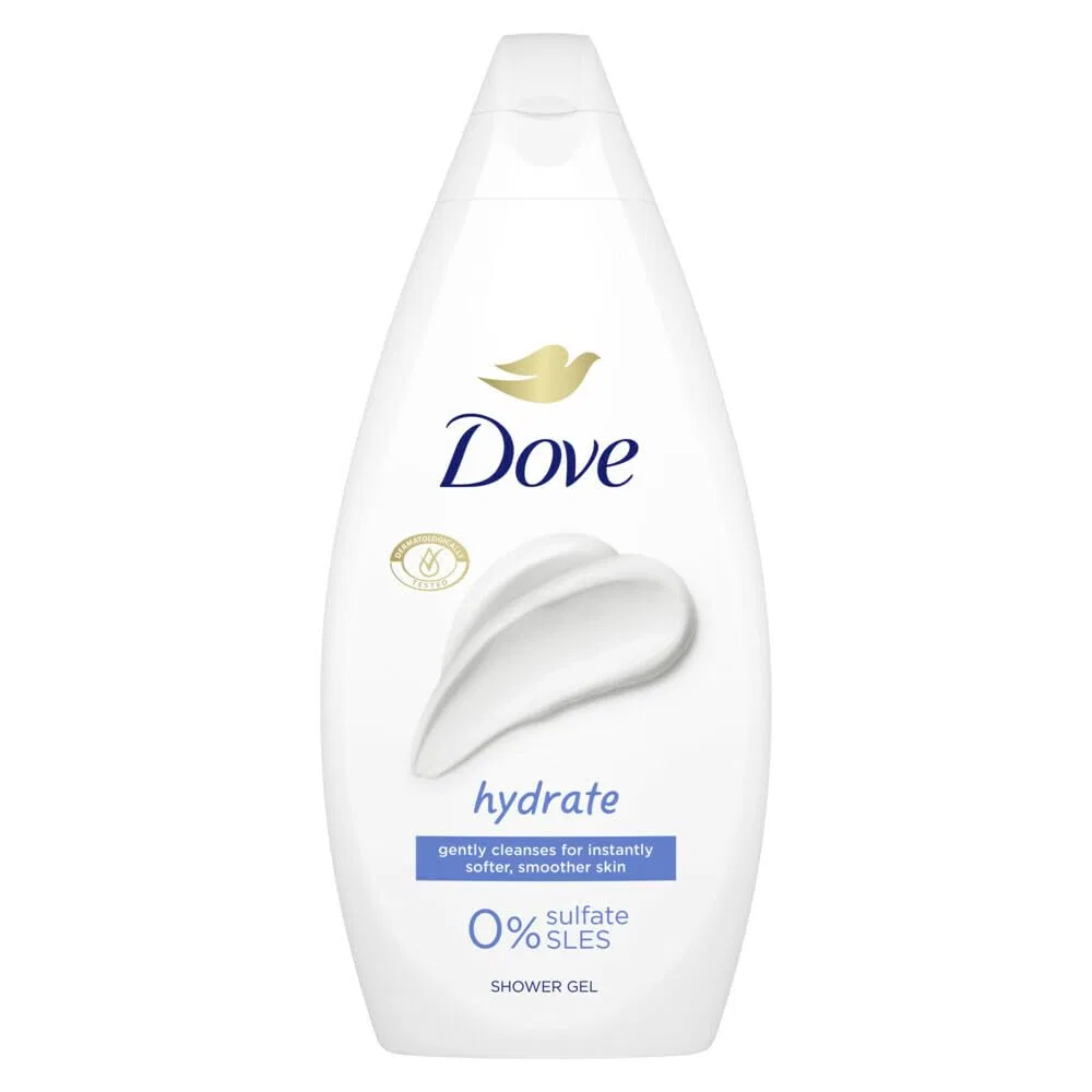 Набор гелей для душа Dove Hydrate, 6 x 450 мл Dove