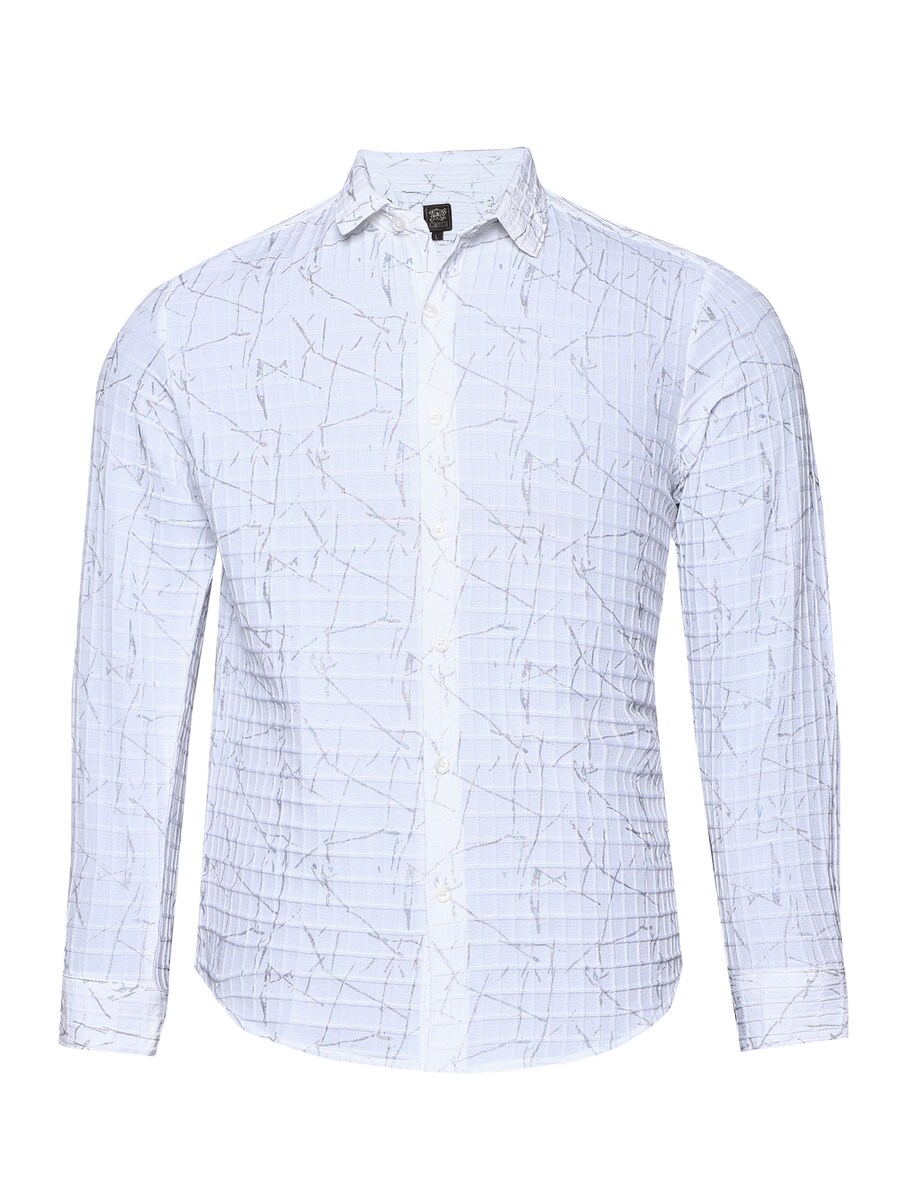 

Рубашка на пуговицах Comfort fit Campus Sutra Susie, белый