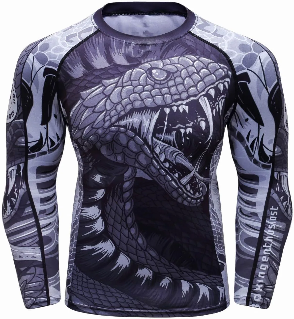 

Мужская компрессионная футболка с длинными рукавами для спорта и тренировок Cody Lundin