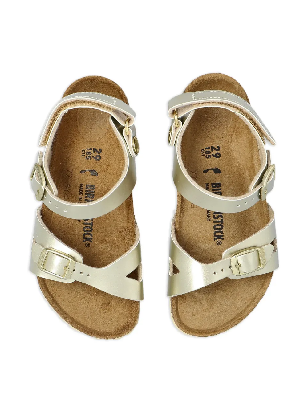 Сандалии Rio Birkenstock Kids, золотой — фото 4