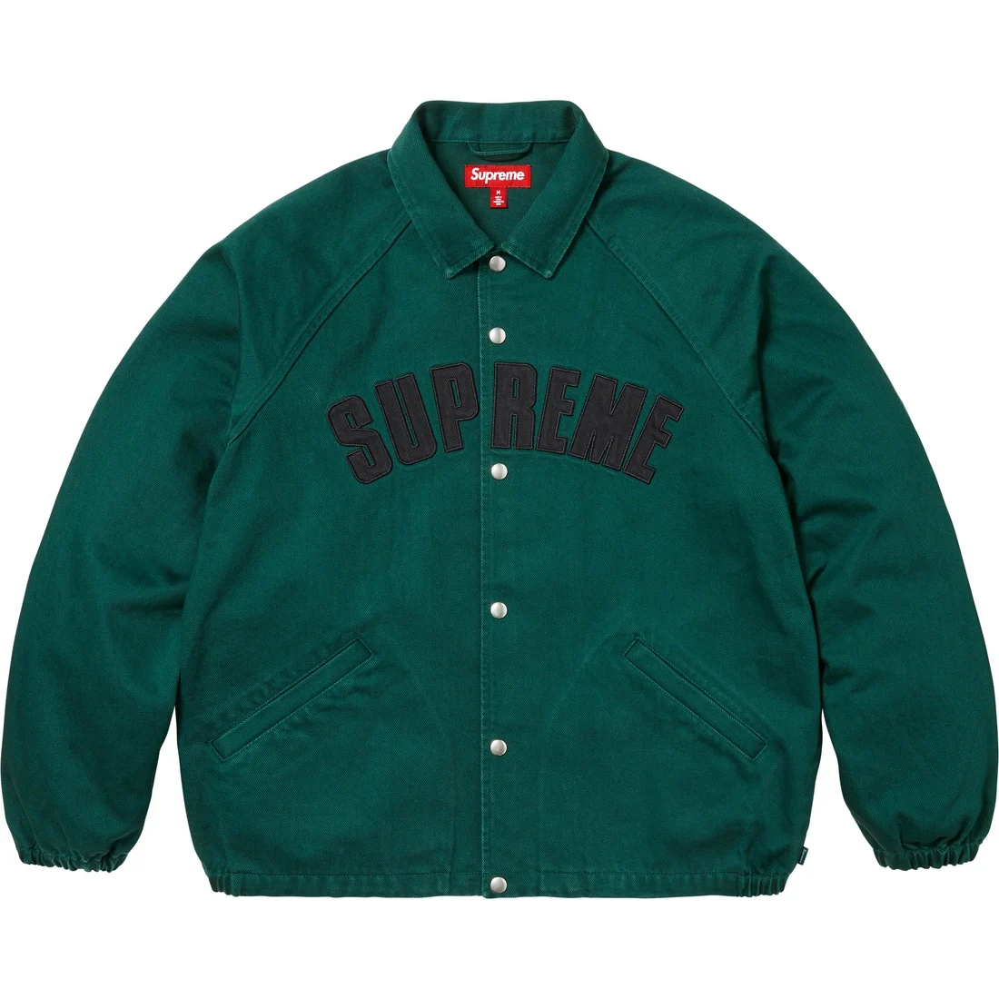 

Supreme Курка джинсовая тренерская, Green/Green